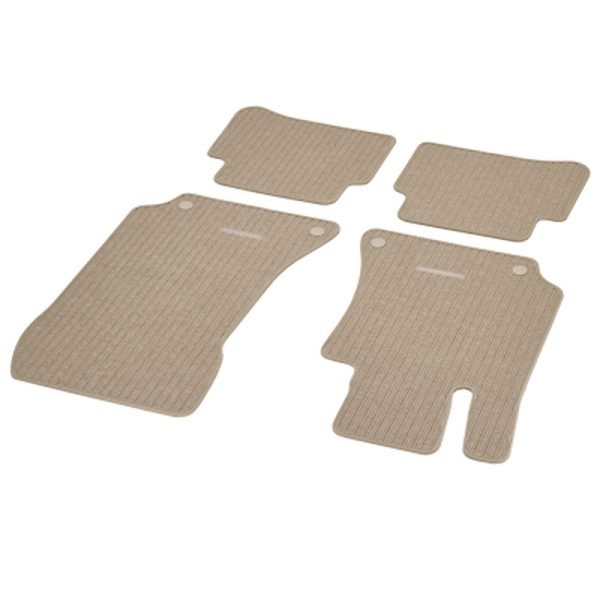 Tapis en reps BEIGE CLASSIC - Classe E W212 / CLS W218