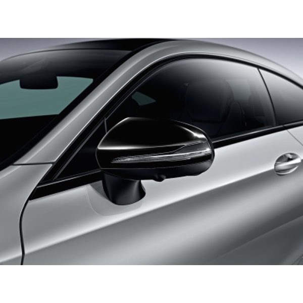 Coque Rétroviseur extérieur Droit Noir 9040 Classe C W205 Mercedes-Benz