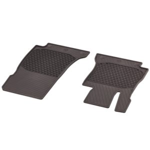 Tapis en caoutchouc marron CLS Coupé W257 - conducteur et passager - Mercedes-Benz