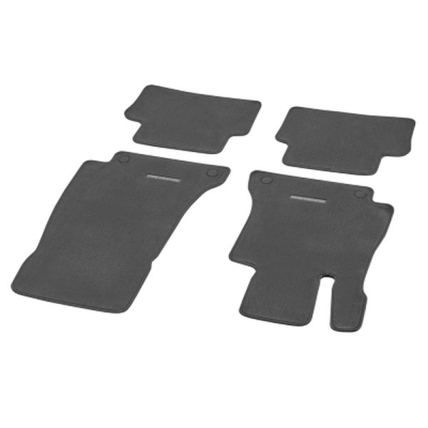 Jeu de 4 Tapis en velours GRIS CLASSIC - Pour CLS W257