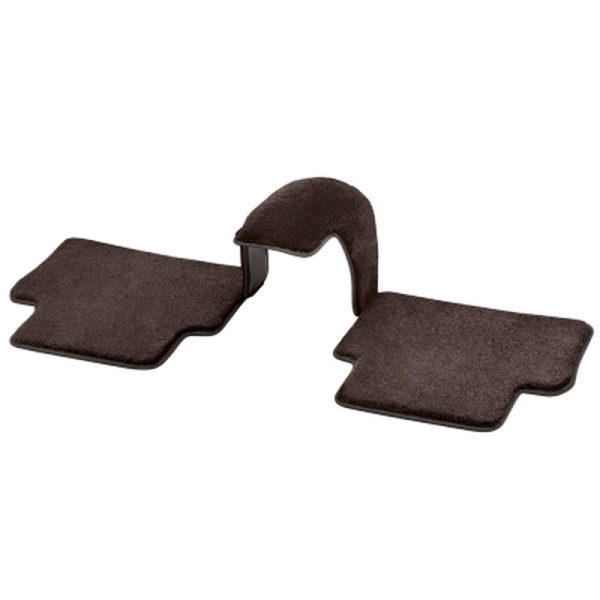 Tapis en velours EXCLUSIV Classe E W213 - Espace arrière avec tapis de tunnel - 3 unités