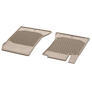 Tapis en caoutchouc beige Classe S W222 - conducteur et passager - Mercedes-Benz