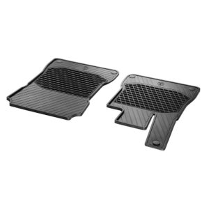 12586-large_default.jpg Tapis en caoutchouc Classe SL 231 - Avant - Noir - Mercedes-Benz