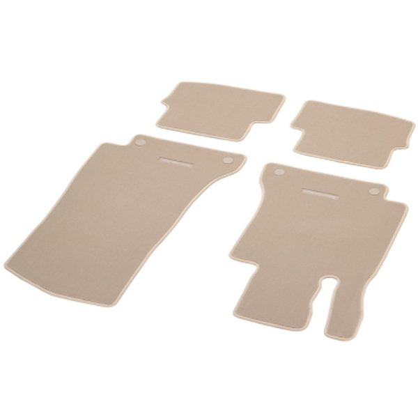 13745-large_default.jpg Jeu de tapis Mercedes Classe C W205 coupé - beige - velours - CLASSIC