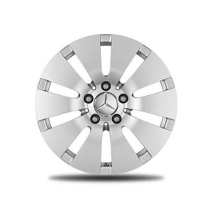 Jante Classe E W213 - 7 J x 16 pouces ET 32 - 10 trous - argent vanadium