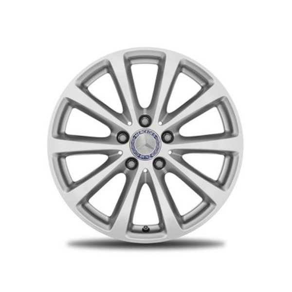 Jante Classe E 232 213 - 7,5 J x 17 pouces ET 40 - argent vanadium - 10 branches