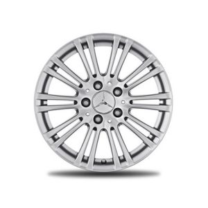 Jante Classe E 212 - 8 J x 17 pouces ET 48 - Argent titane