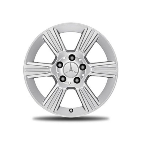 Jante SLK W172 - 7 J x 16 pouces ET 37,5 -  6 branches -  argent titane