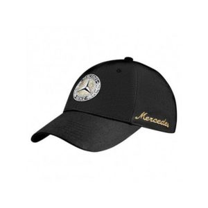 16440-large_default.jpg Casquette Mercedes noire et or classic