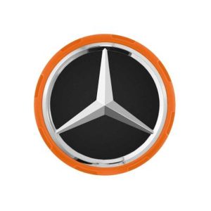 Cache-Moyeu Mercedes-Benz AMG 75mm Contour Orange