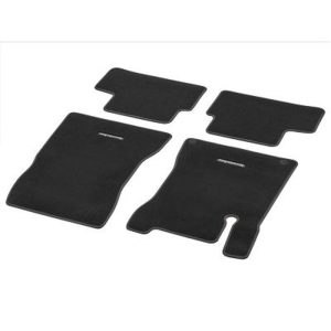 Jeu 4 Tapis en velours CLASSIC - Classe B W247 - Surpiqûre Marron Noix