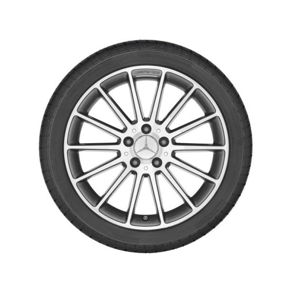 20694-large_default.jpg Jante AMG Mercedes Classe A W176 - 18 pouces - Gris - Multibranches