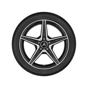 Jante AMG Mercedes Classe C W205 - 7,5 J x 18 pouces ET 33 - Noir