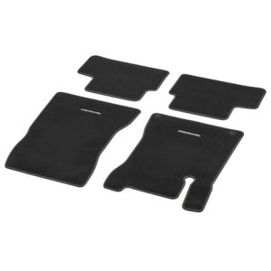 Jeu 4 Tapis en velours CLASSIC - GLB SUV W247 - Surpiqûre liseré Marron
