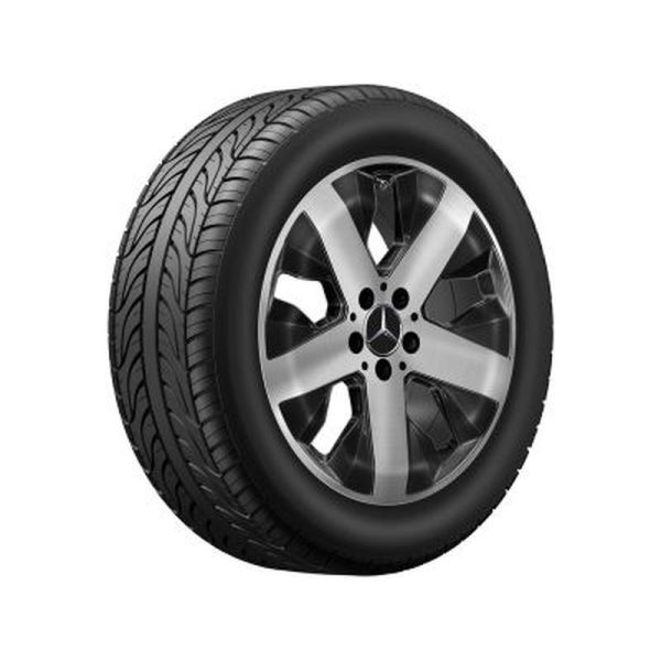 22467-large_default.jpg Jante Mercedes GLA H247 - 7,5 J x 18 pouces ET 53 - argent vanadium