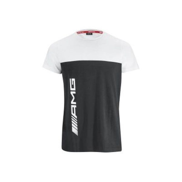 Tshirt noir blanc AMG pour Homme