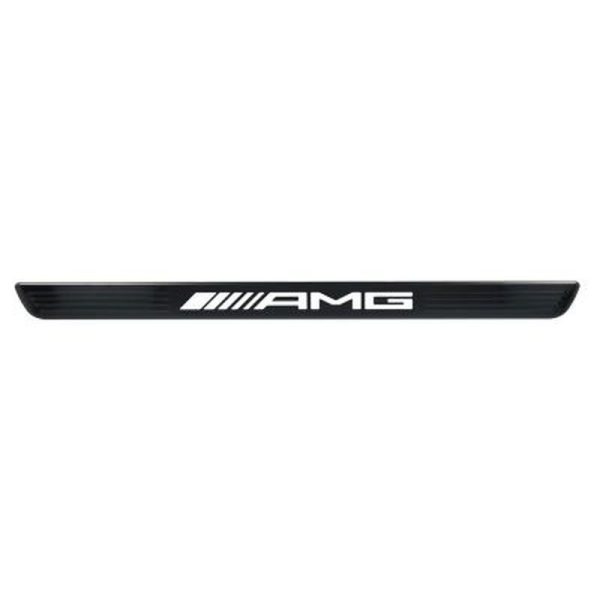 Cache pour baguette de seuil éclairée AMG - Noir - avant - 2 unités