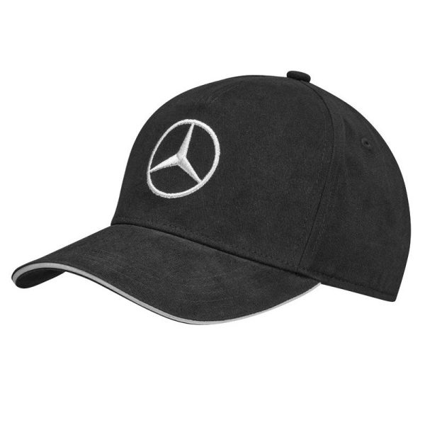 Casquette noir Mercedes logo étoile