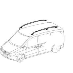 Rampes de toit version longue pour Viano et Vito/eVito