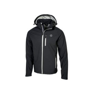 25288-large_default.jpg Veste noire softshell Mercedes-Benz pour Homme