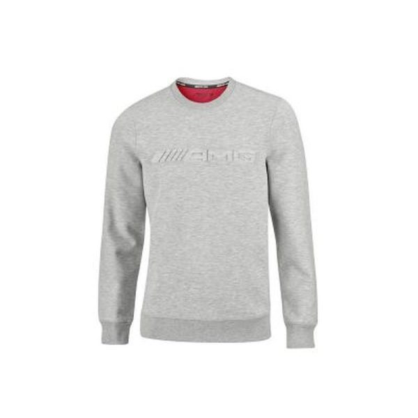 Sweat Gris logo AMG 3D en relief