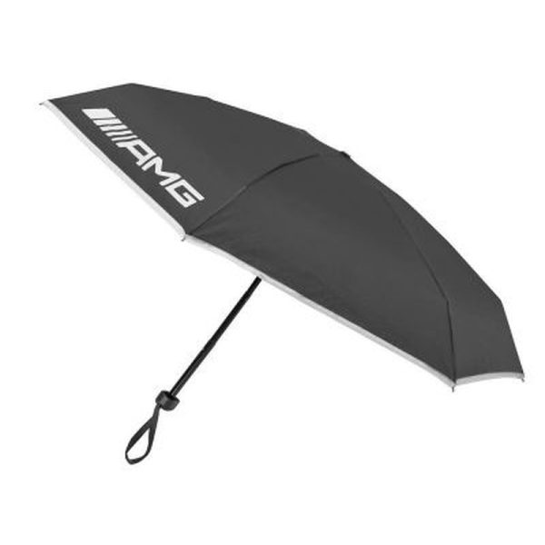 Parapluie de poche Noir et Blanc AMG