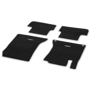 26429-large_default.jpg Jeu 4 Tapis Velours Noir & Gris Cristal Classe A W176