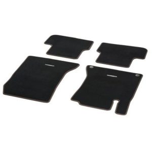 26465-large_default.jpg Jeu 4 Tapis Velours Noir & Marron Noix Classe B W246