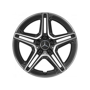 Jante AMG Mercedes CLA W118 - 8 J x 18 pouces ET 49 - Finition Naturel Brillant Noir