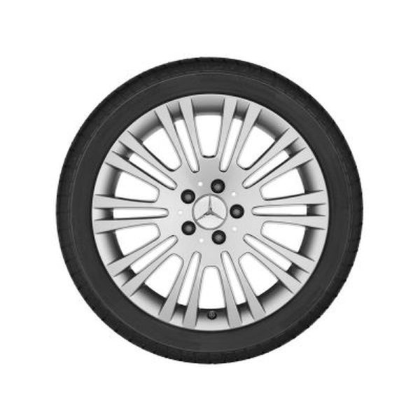 Jante Mercedes Viano Vito Evito 639 - 7,5 J x 18 pouces ET 56 - Argent Vanadium