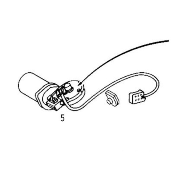 Moteur Essuie-glace AVANT Classe C 202 Mercedes-Benz