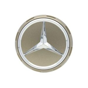 Cache-Moyeu Mercedes-Benz AMG 75mm Contour Or