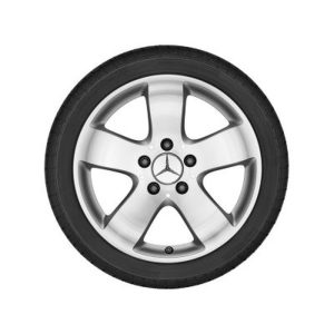 Jante Classe E 211 - 7,5 J x 16 pouces ET 42 - 5 branches Rucha - Mercedes-Benz