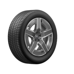 Jante Amg GLC W254 - Essieu Arrière - 5 branches - 9 J x 19 pouces ET 30 coloris gris tantale