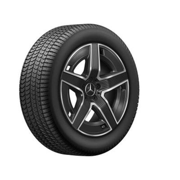 Jante AMG GLC W254 - Essieu Arrière - 5 branches - 9 J x 19 pouces ET 30 coloris noir