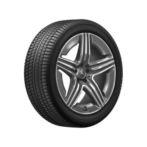 29110-large_default.jpg Jante AMG - GLC 254 - essieu avant - 5 doubles branches - 8,5 J x 20 ET 34,5 gris tantale