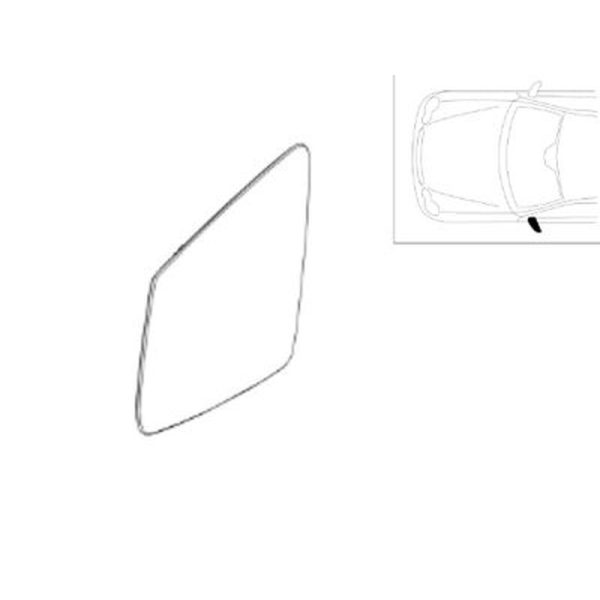 29154-large_default.jpg Miroir pour rétroviseur extérieur gauche Classe E W212 Mercedes-Benz