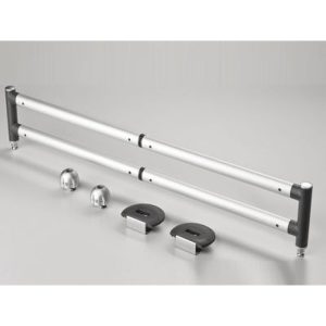 Barres télescopiques pour le coffre, pour plancher de chargement 15 mm, complet