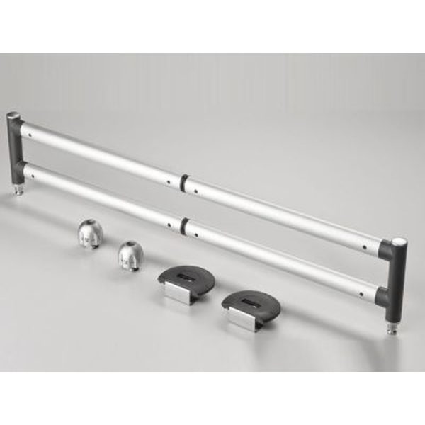 Barres télescopiques pour le coffre, pour plancher de chargement 15 mm, complet