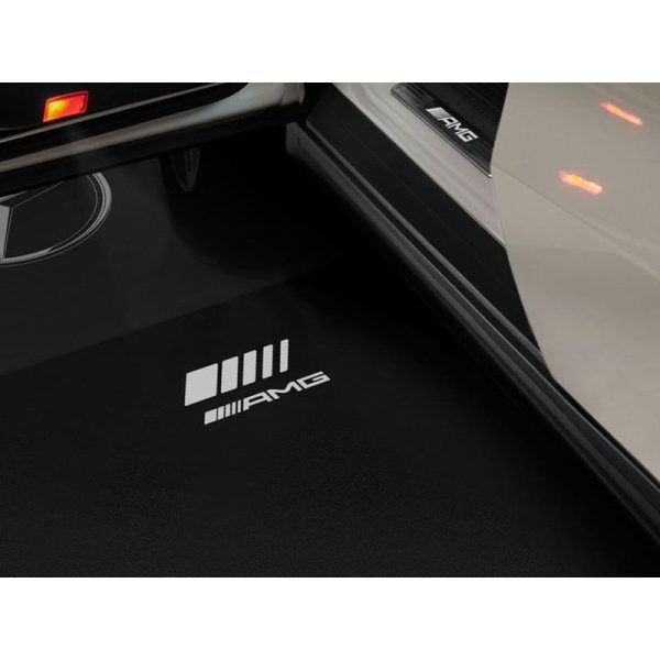 Jeu de 2 Projecteur LCD, Avec motif AMG animé - Mercedes-Benz