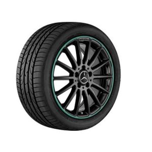 Jante AMG Mercedes CLA W117 - 18 pouces - Noir - Multibranches