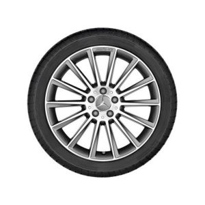 Jante AMG Mercedes SLK W172 - Essieu Arrière - 9 J x 18 pouces ET 42 - Finition gris titane