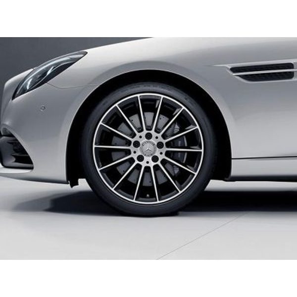 31224-large_default.jpg Jante AMG Mercedes SLK W172- multibranches - Essieu Arrière - 9 J x 18 pouces ET 42 - Noir