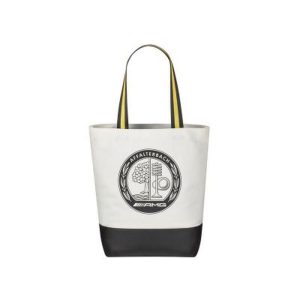 31503-large_default.jpg Sac Cabas AMG Vintage noir et blanc lanières Jaunes