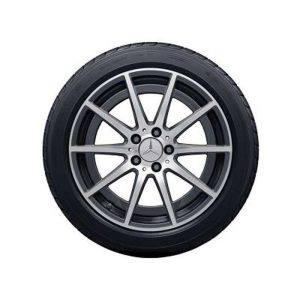 Jante AMG Mercedes Classe C W205 AMG - 18 pouces - Essieu Avant - coloris gris - 10 branches