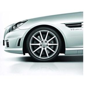 Jante AMG Mercedes SLK - SLC W172 - 18 pouces - Essieu Arrière - coloris gris titane 10 branches