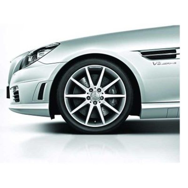 31607-large_default.jpg Jante AMG Mercedes SLK - SLC W172 - 18 pouces - Essieu Arrière - coloris gris titane 10 branches