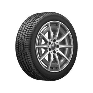 Jante AMG Mercedes Classe C W206 - 18 pouces - Essieu Arrière - gris tantale - 10 branches