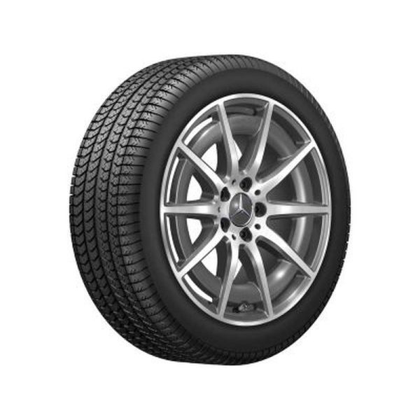 Jante AMG Mercedes Classe C W206 - 18 pouces - Essieu Arrière - gris tantale - 10 branches