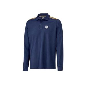 31732-large_default.jpg Polo manches longues bleu marine Classic Elegance Mercedes-Benz